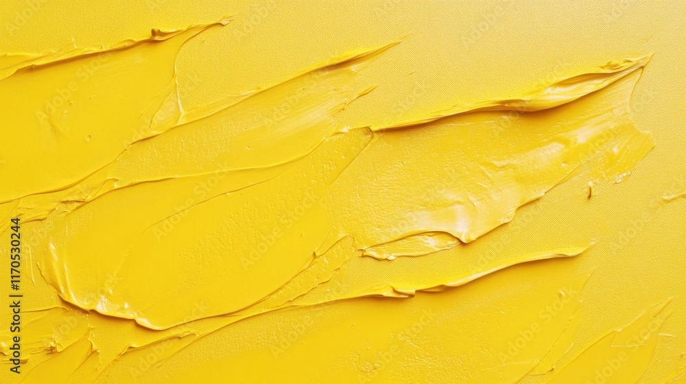 Poster Bright sunflower yellow textured background epitomizes warmth and vibrancy in an artistic display of color and design