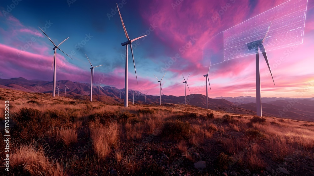 Poster quantum computing optimizing renewable energy flows with holographic simulations of wind and solar p