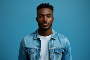 Obraz premium Portrait of a Confident Young Man