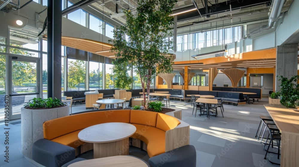 Aufkleber innovative classroom design enhancing user experience with customer feedback integration in modern e