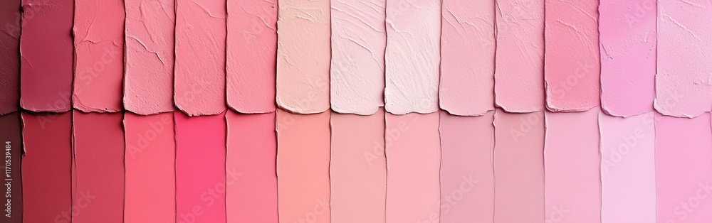 Poster Elegant gradient design featuring a single-tone palette with soft pink hues and subtle texture variations
