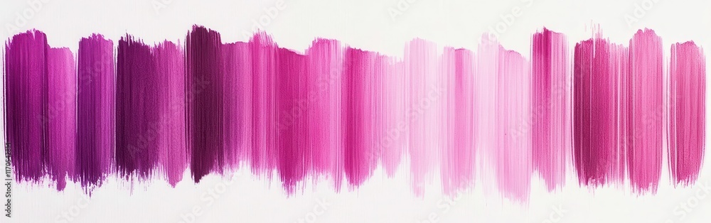 Poster abstract gradient of pencil strokes blending shades of pink and purple in a smooth transition across