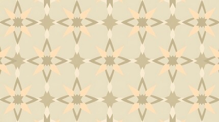 Fototapeta premium Beige and Peach Geometric Pattern: Subtle elegance meets modern design in this seamless repeat pattern. Perfect for backgrounds, textiles, and more.