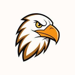 Eagle Logo on White Background