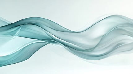 Fototapeta premium Dynamic soft pencil strokes creating a serene natural backdrop with flowing colors