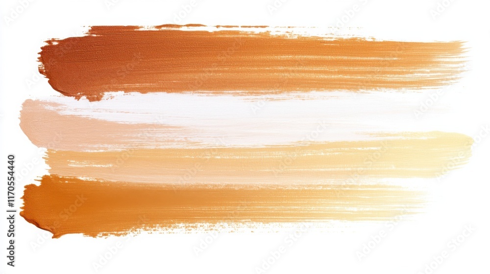 Poster Soft muted amber pencil strokes create a warm gradient effect suitable for various art applications and designs