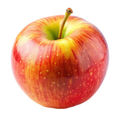 red apple isolated on white