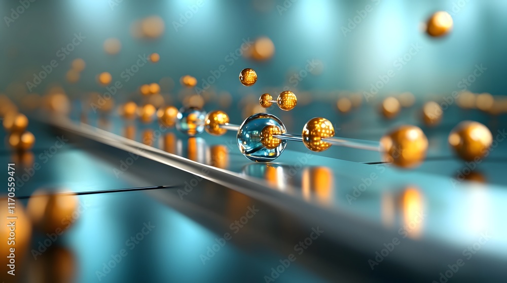 Poster quantum computing modeling the transfer of energy in an isolated system demonstrating how energy rem