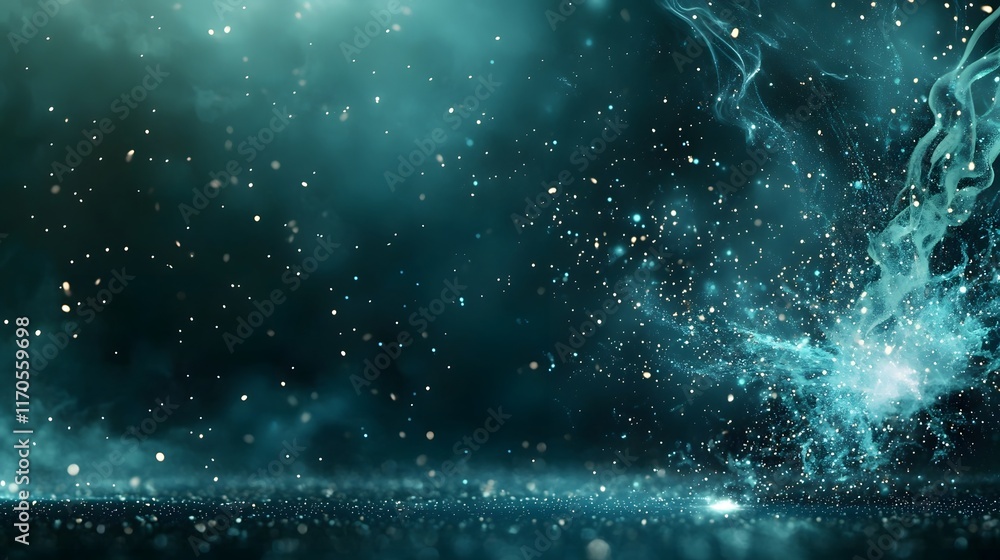 Aufkleber a digital showcasing the quantum interface that demonstrates the law of conservation of energy durin