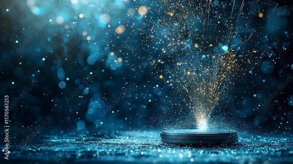 Poster Quantum Computing Simulation of Energy Conservation Dynamics in a Pendulum Swing Visualizing the Transfer Between Potential and Kinetic Forms with Copy Space at the Bottom