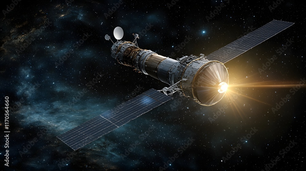 Poster quantum computing modeling the trajectory of a spacecraft through gravitational assists demonstratin