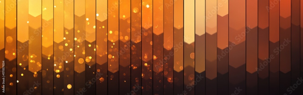 Aufkleber luxurious gradient featuring a deep gold to rich amber transition with sparkling highlights