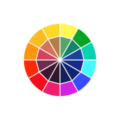 Fototapeta premium Color wheel | Color Palette | Color Circle | Vibrant Colors | Vibrant Color wheel