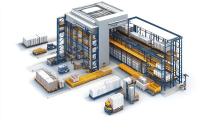 Automated warehouse management systems for cargo operations, ensuring seamless workflows, reduced manual tasks, and enhanced efficiency. 