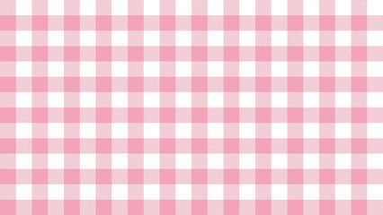 Delightful seamless pink gingham pattern. Perfect for backgrounds, fabrics, and more.