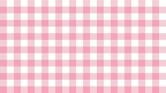 Delightful seamless pink gingham pattern. Perfect for backgrounds, fabrics, and more.