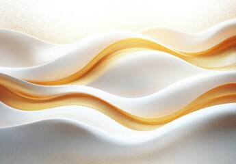 Golden Wave Pattern Background Elegant Design Textured Luxury