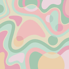 Lines art drawing with abstract shape.
Hand drawn art background for design.