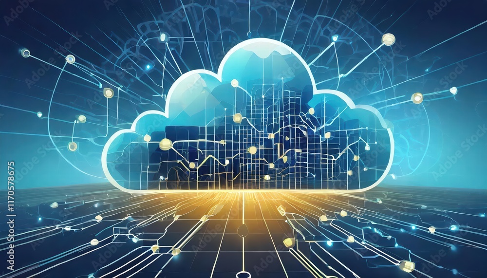Aufkleber exploring the future of cloud computing insights into technology, internet infrastructure, networkin