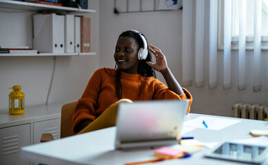 Cinematic image of   employers working in a start up business
