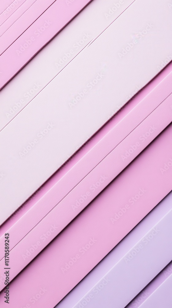 Aufkleber Diagonal pastel stripes create a calming background perfect for artistic projects or design work