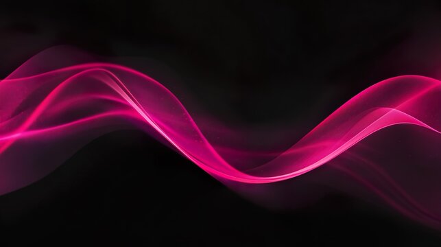 Magenta pink grainy gradient wave abstract shape black background dark noise grain texture glowing banner header backdrop