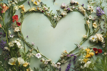 Elegant wedding invitation card background vector. Minimal hand painted botanical flowers texture template background. Design for wedding, vip cover, poster, rsvp moderncard.Valentine's Day

