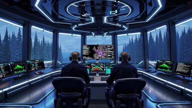 Drone operates in a forest fire area with advanced technology and vibrant visuals during a critical rescue mission