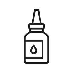 Sewing Oil icon vector image. Suitable for mobile apps, web apps and print media.