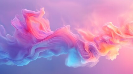 soft pastel abstract design summer vibes