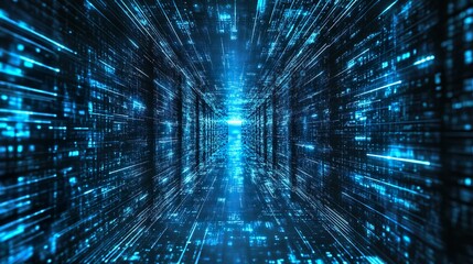 online data protection and information security concept, cybersecurity