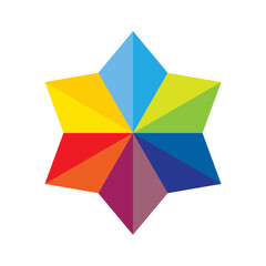 Star | Star color wheel | color wheel | Vibrant Color icons
