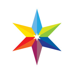 Star | Star color wheel | color wheel | Vibrant Color icons