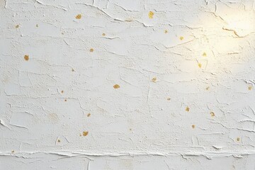 Textured White Background with Gold Flecks Inspired by Wabi-Sabi
