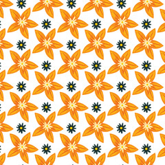 Obraz premium seamless floral background