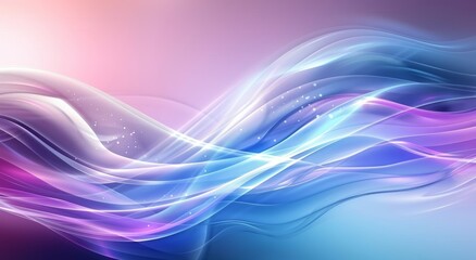 Fototapeta premium fondo ondas abstractas iridiscente