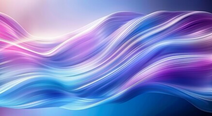 Obraz premium fondo ondas abstractas iridiscente