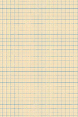 Squared Notebook Paper vector texture background. You can add a retro and grunge style to your work with this easy-to-use, vector formatted squared notebook paper that you can use in any size you want