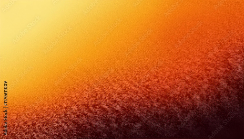 Aufkleber a smooth gradient of warm orange hues transitioning from light to dark, evoking warmth and depth in 
