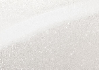 Obraz premium シルバーのラメの背景テクスチャ