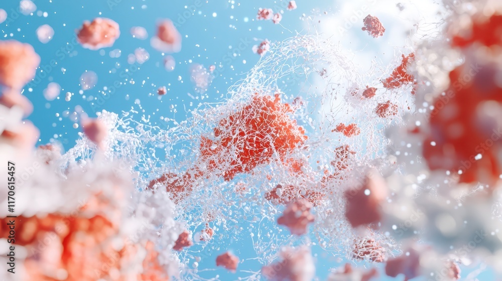 Poster immersive vr experience of cellular structures in biology class interactive learning environment edu