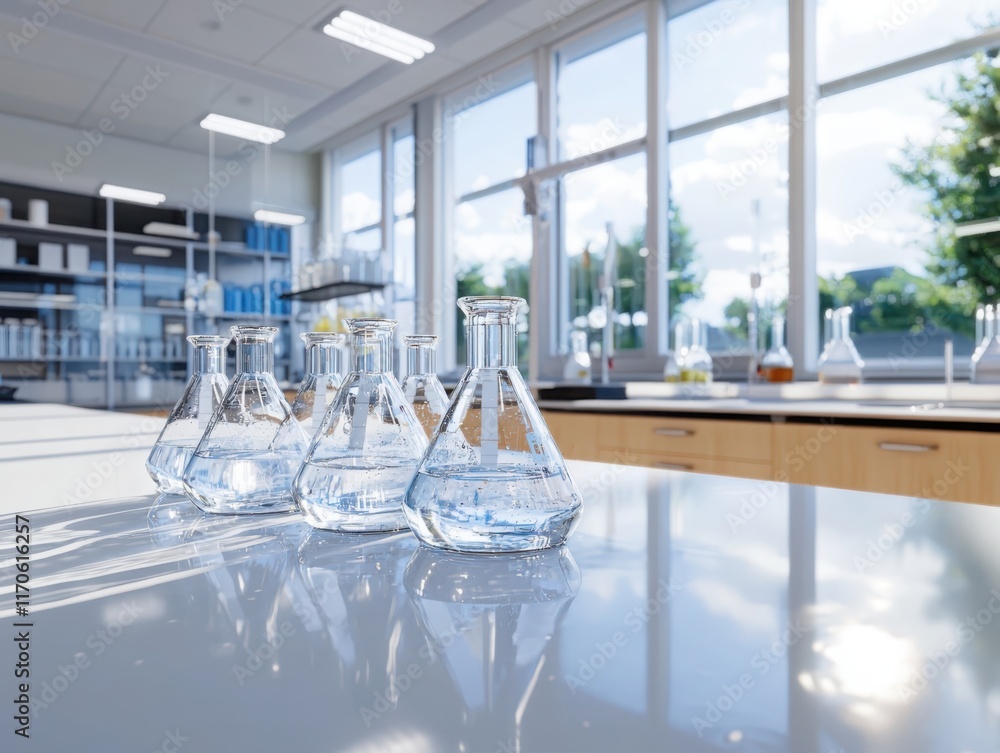 Poster exploring virtual reality in a chemistry class safe lab experiments and detailed chemical analysis i