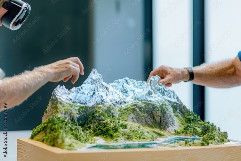 Poster interactive virtual reality exploration of geological formations in a geology class engaging student