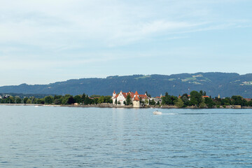 Fototapeta premium Boat trip on Lake Constance, Germany