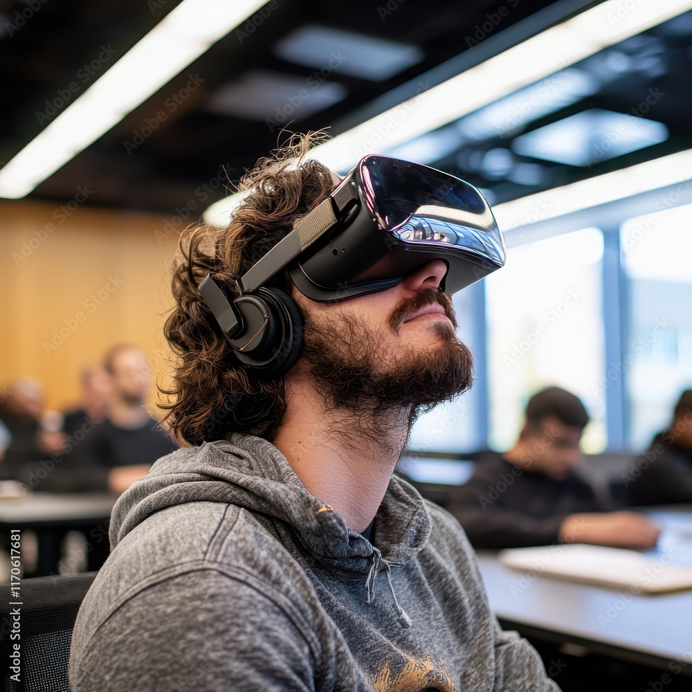 Poster interactive virtual reality experiments on relativity in a physics classroom engaging students with 