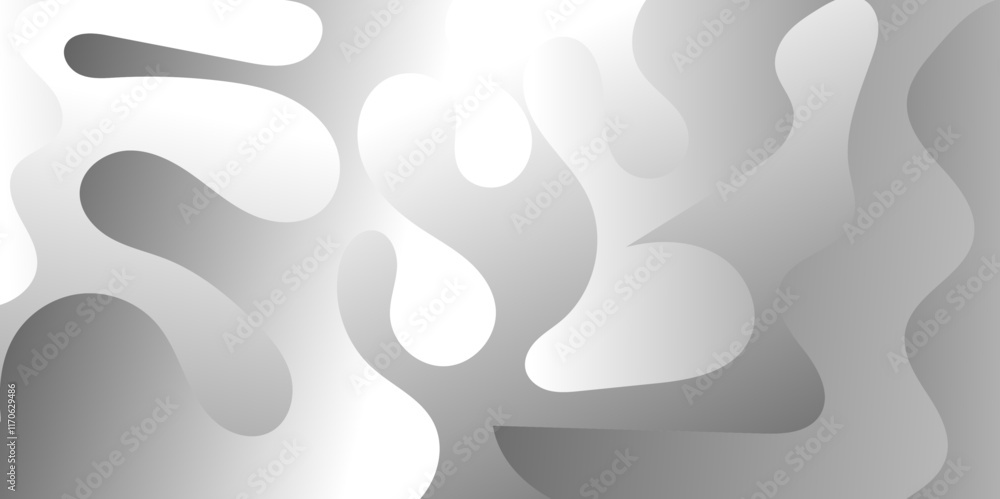 Poster abstract white waves in varying textures create a serene, wave design