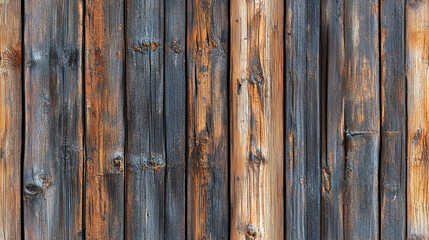 Naklejka premium Rustic wooden texture captures the essence of weathered elegance