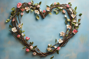 Elegant wedding invitation card background vector. Minimal hand painted  botanical flowers texture template background. Design for wedding, vip cover, poster, rsvp moderncard.Valentine's Day