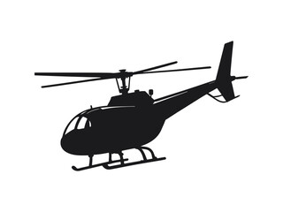 Helicopter silhouette design