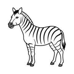 Explore the Beauty of Zebra Line Art Unique Designs for Artists